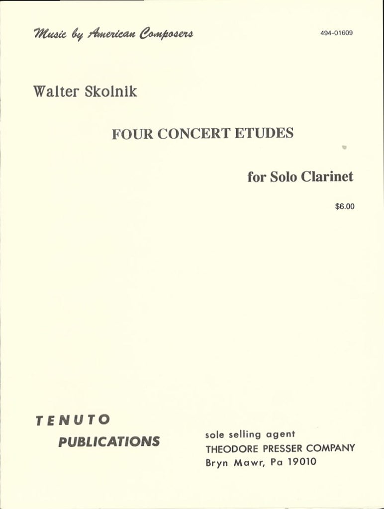 4 Concert Etudes